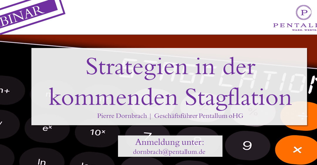 Video: Vortrag „Strategien in der kommenden Stagflation“ von Pierre Dornbrach